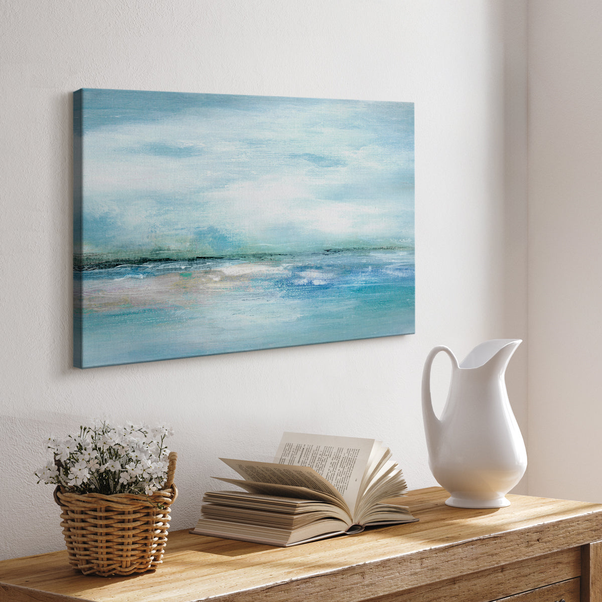 Silhouette Sunset - Canvas Art Print