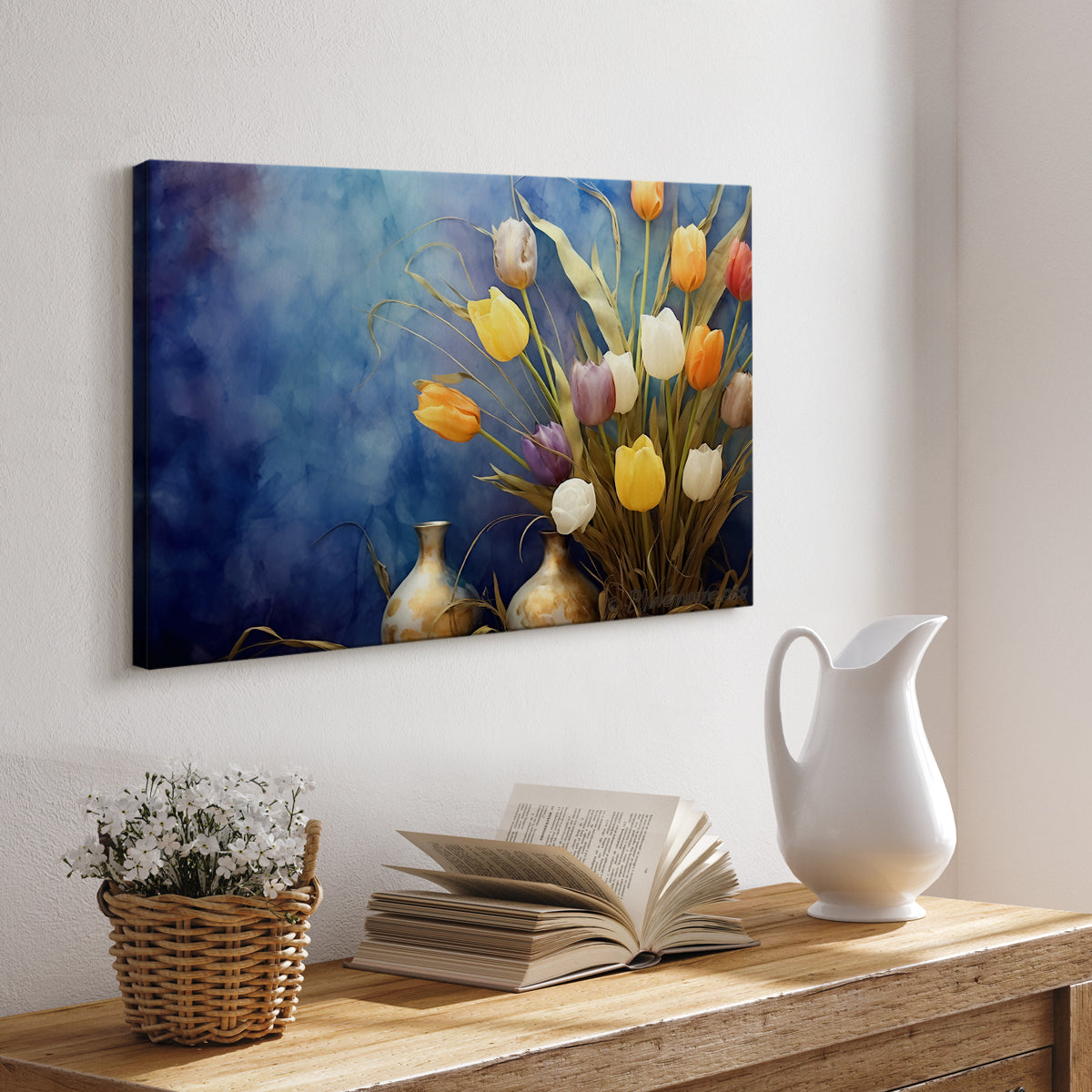 Floral Watercolor XXII - Canvas Art Print