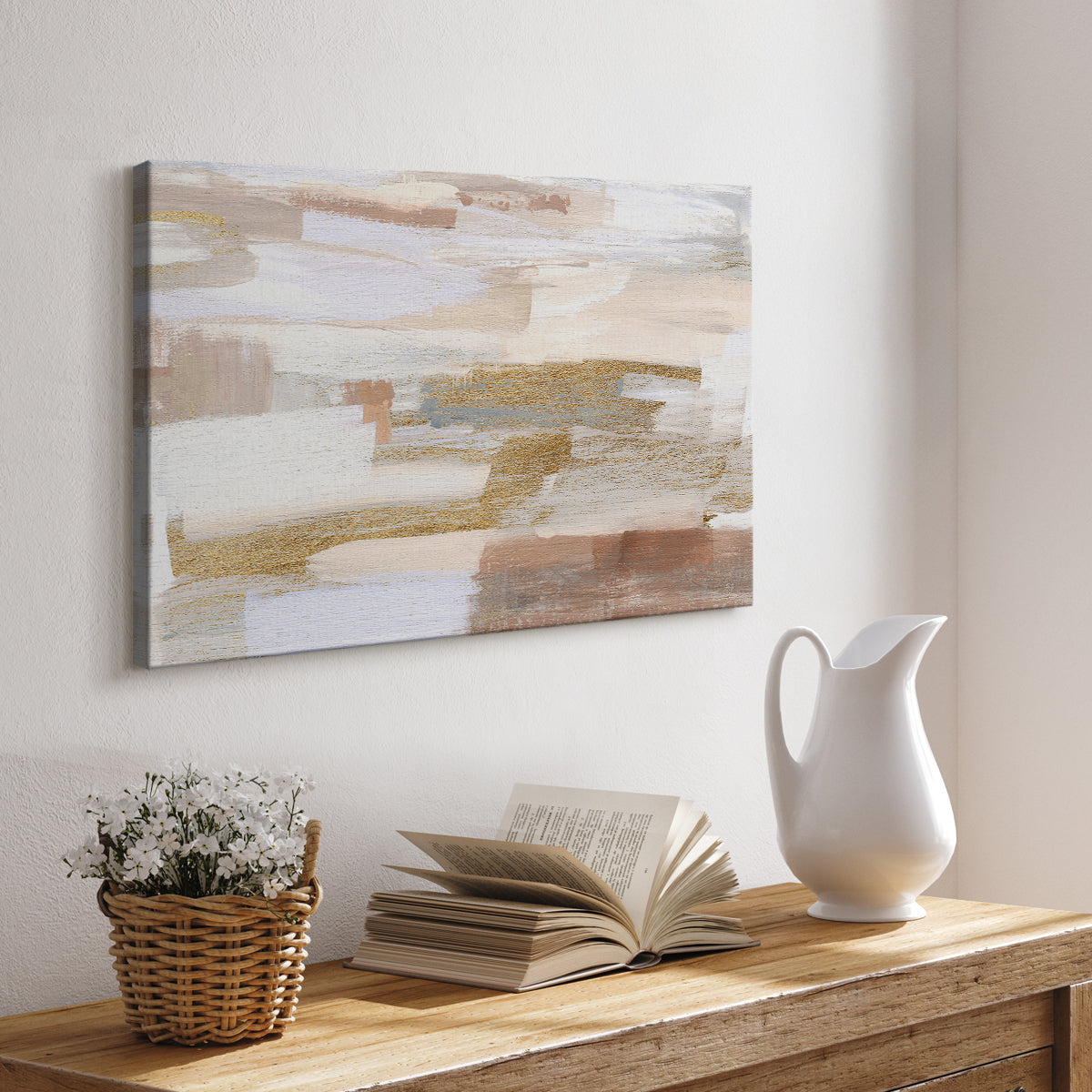 Gold Quartz II - Canvas Art Print