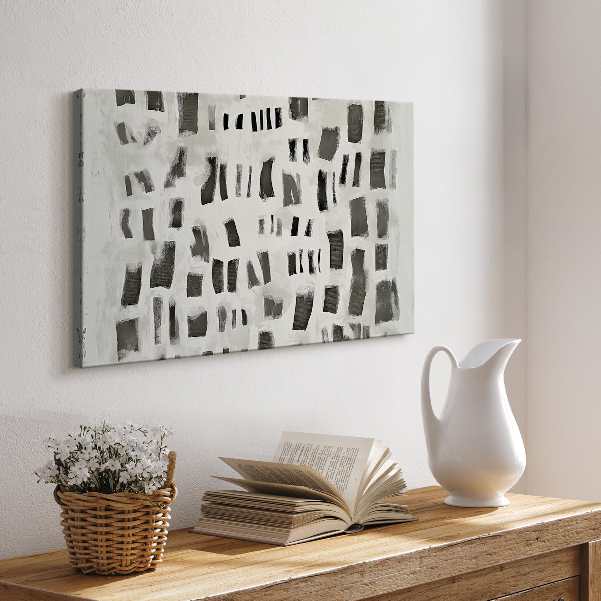 Square Abstract LXXII - Canvas Art Print