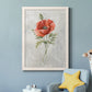 Linen Poppy - Premium Canvas Framed in Barnwood - Ready to Hang