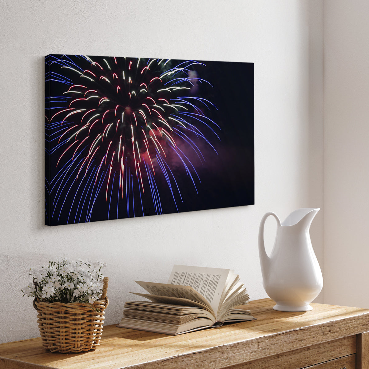 Sky Flower - Canvas Art Print