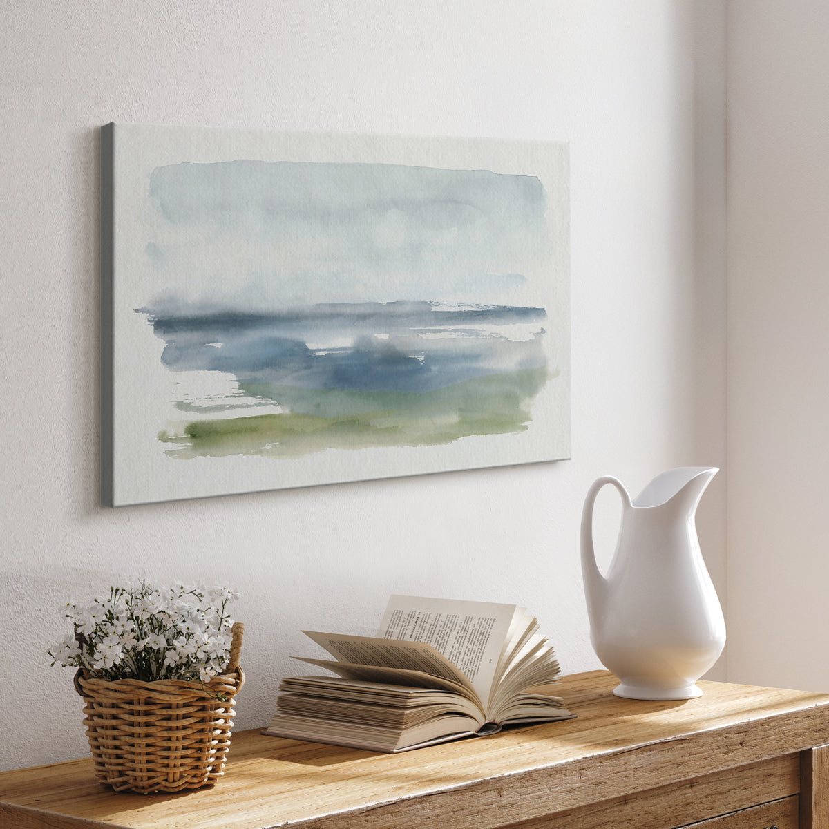 Coastline Splash IV - Canvas Art Print