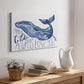 Whale Love I - Canvas Art Print