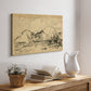 Hatched Horizon II - Canvas Art Print