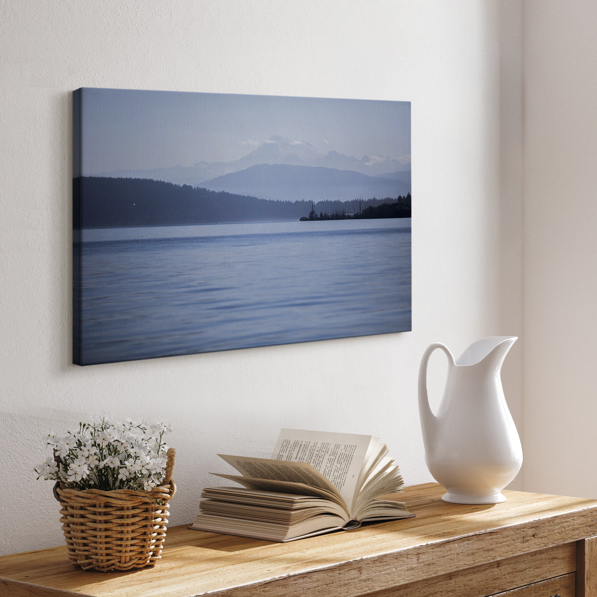 Blue Serenity - Canvas Art Print