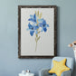 Blue Blossom Botanical III - Premium Canvas Framed in Barnwood - Ready to Hang