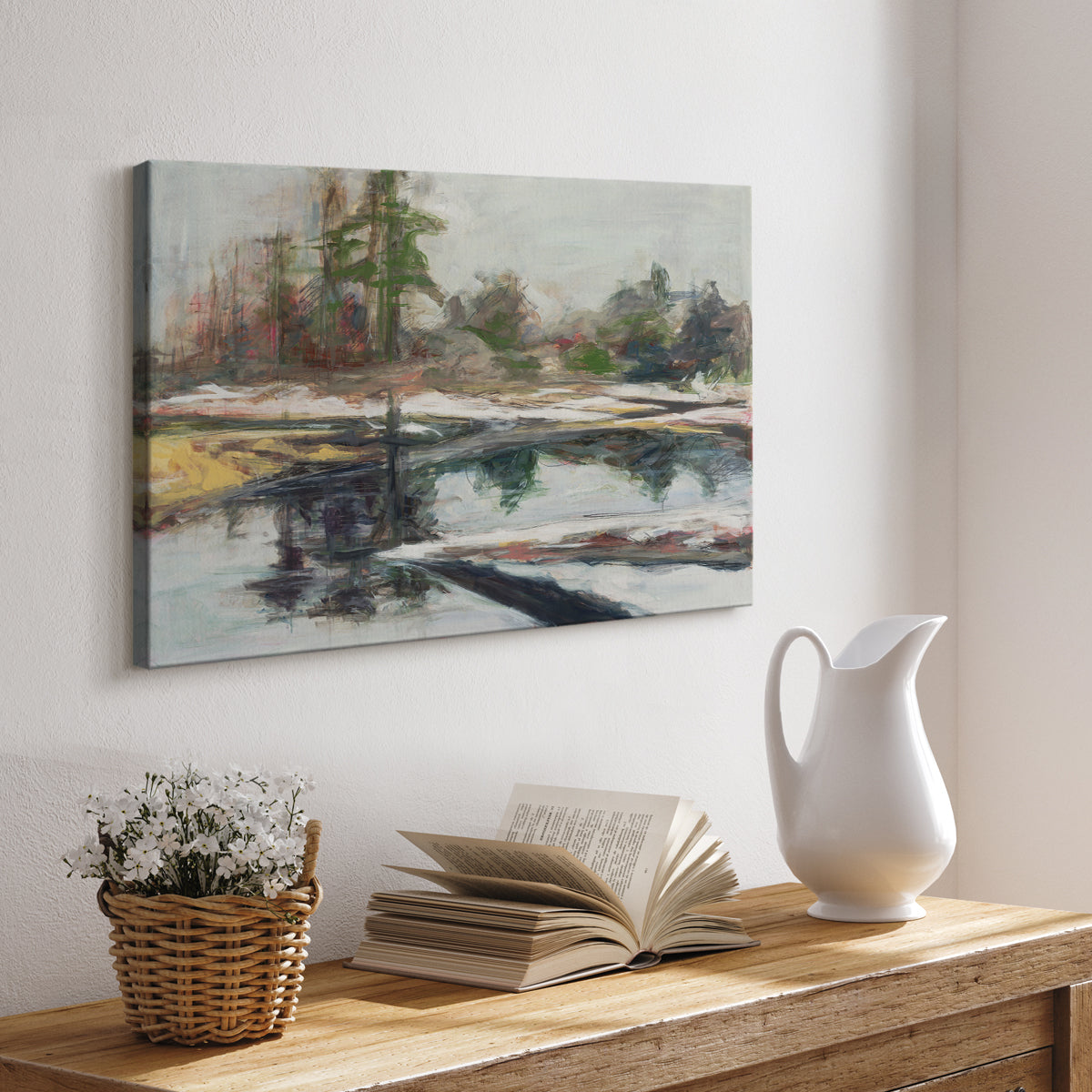 Quiet Reflection - Canvas Art Print