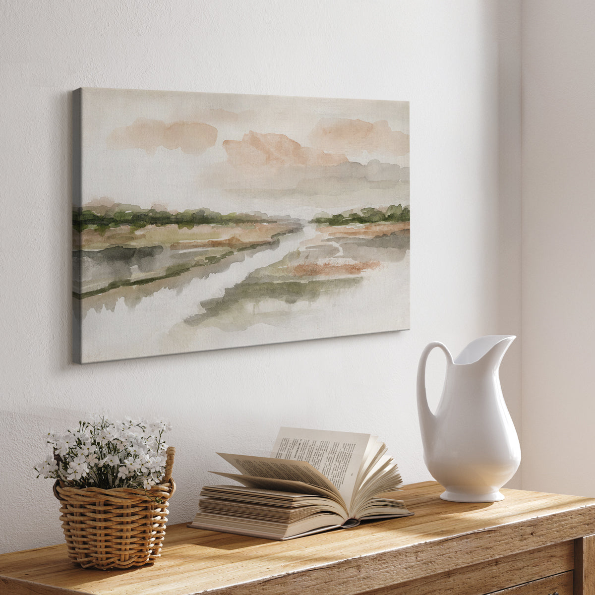 Moody Sunset - Canvas Art Print