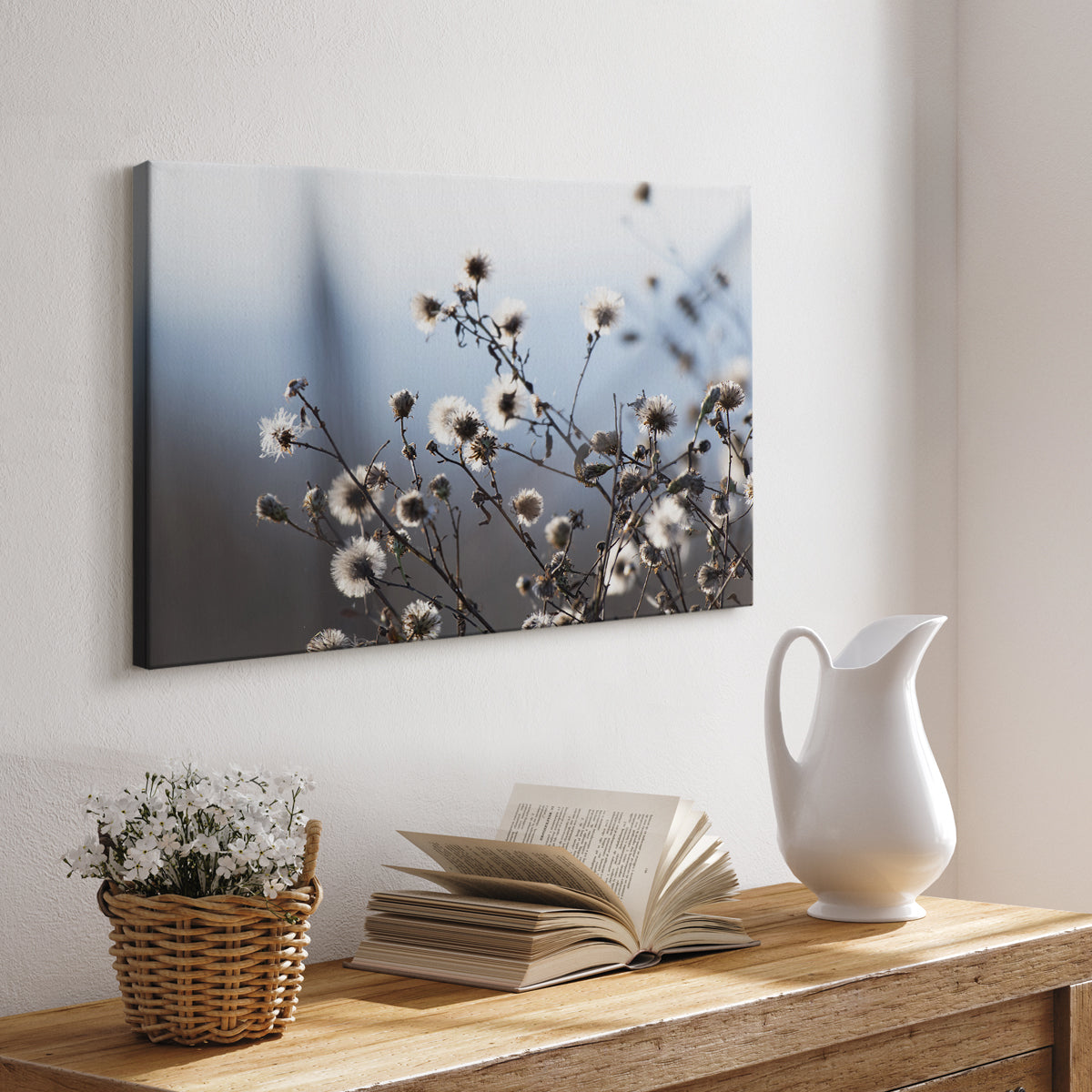 Spring Fluff - Canvas Art Print