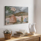 Vase of Pink Flowers I - Canvas Art Print