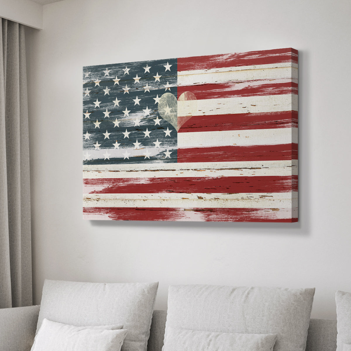 Heart of America - Canvas Art Print