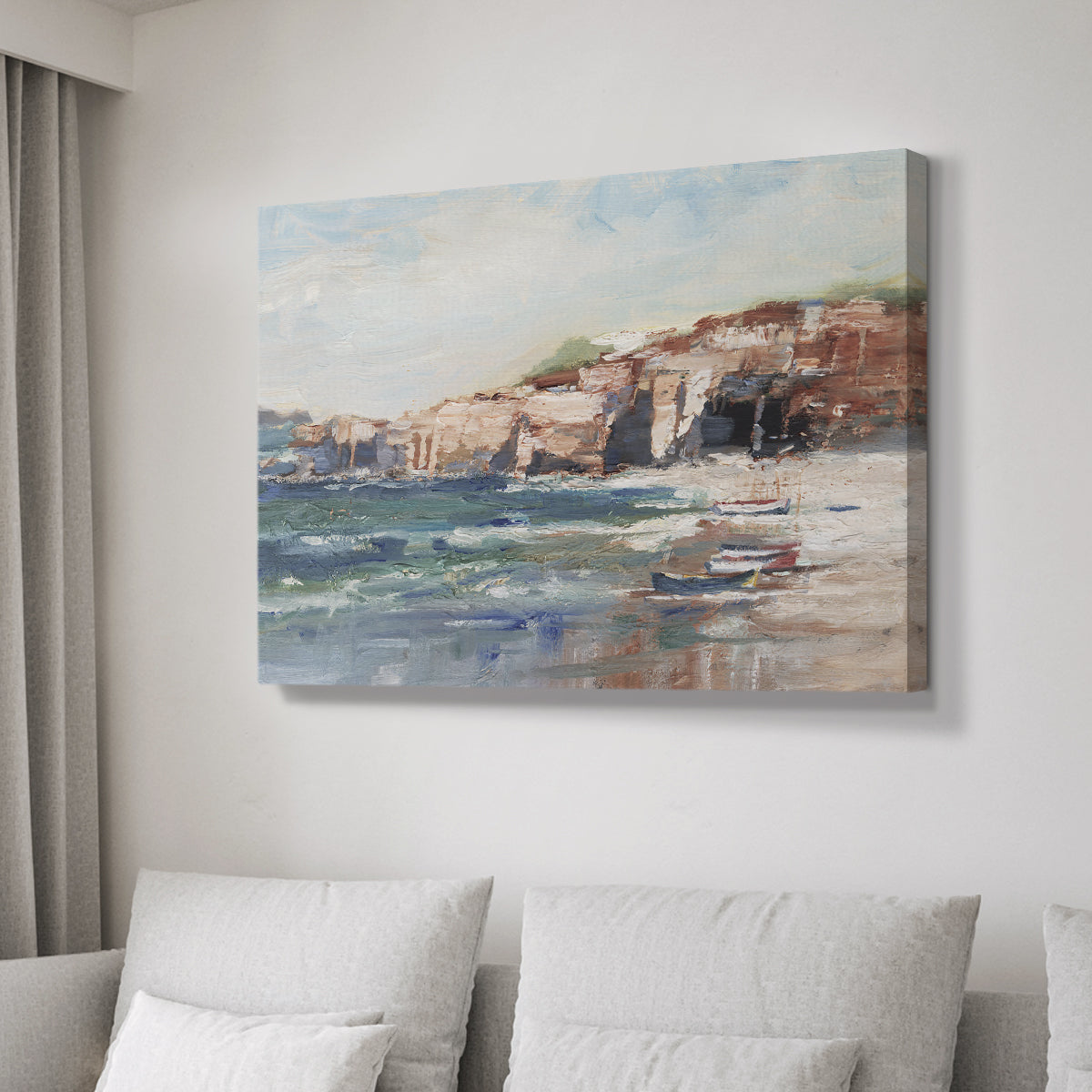 Sea Cliff Study II - Canvas Art Print