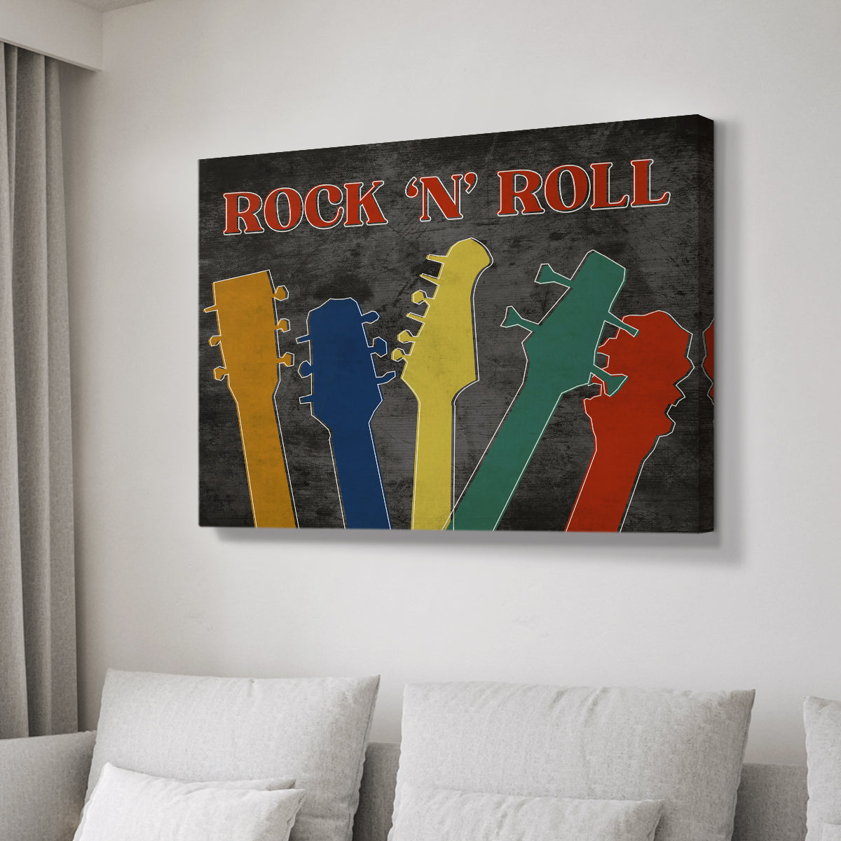 Rock and Roll - Canvas Art Print