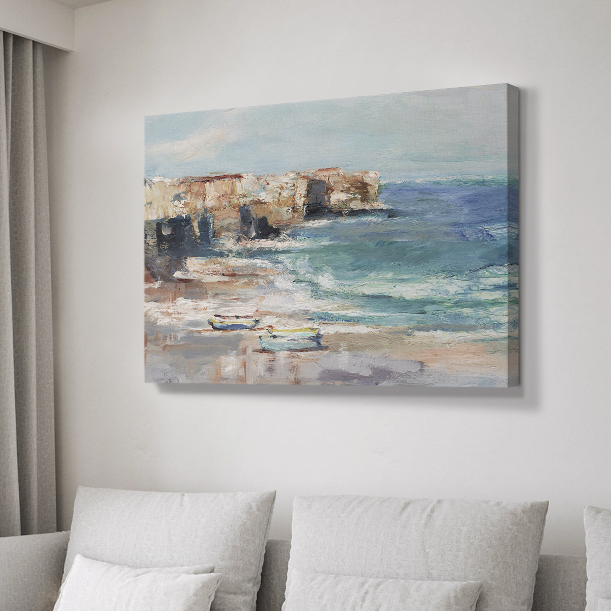 Sea Cliff Study I - Canvas Art Print