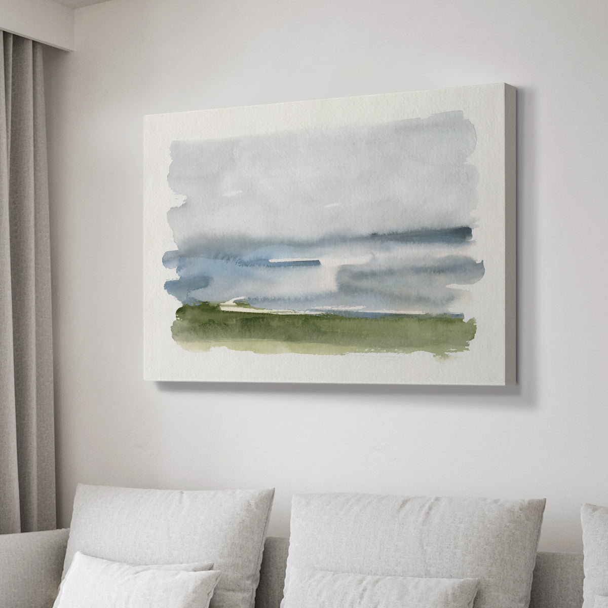 Coastline Splash II - Canvas Art Print