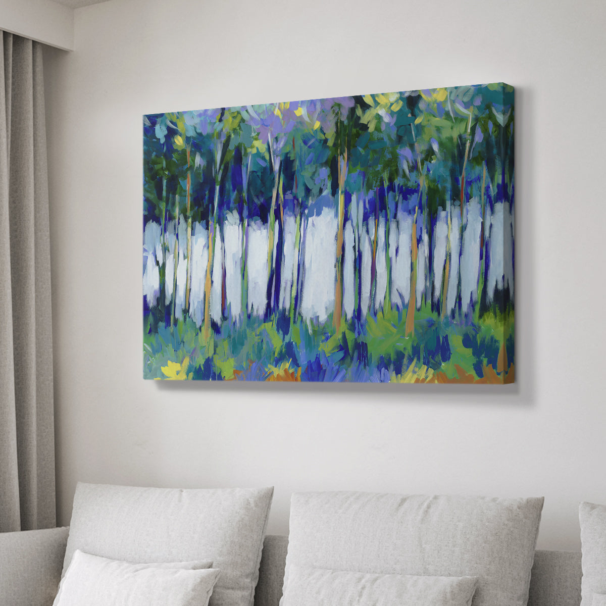 Light Through the Trees - Canvas Art Print