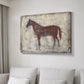 Iron Equine I - Canvas Art Print