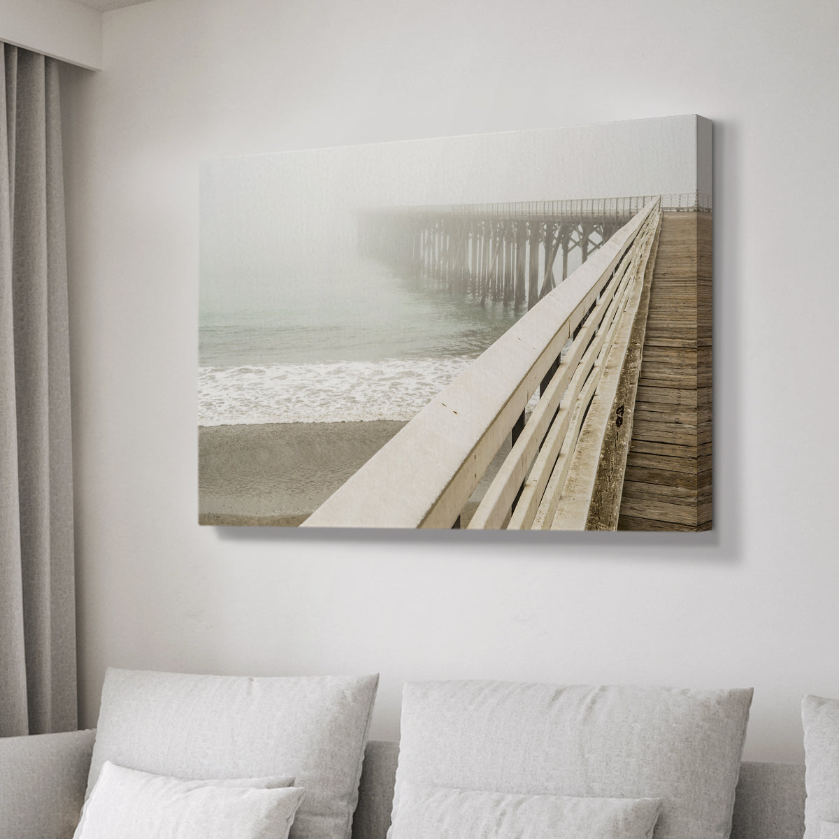 Ocean Pier - Canvas Art Print