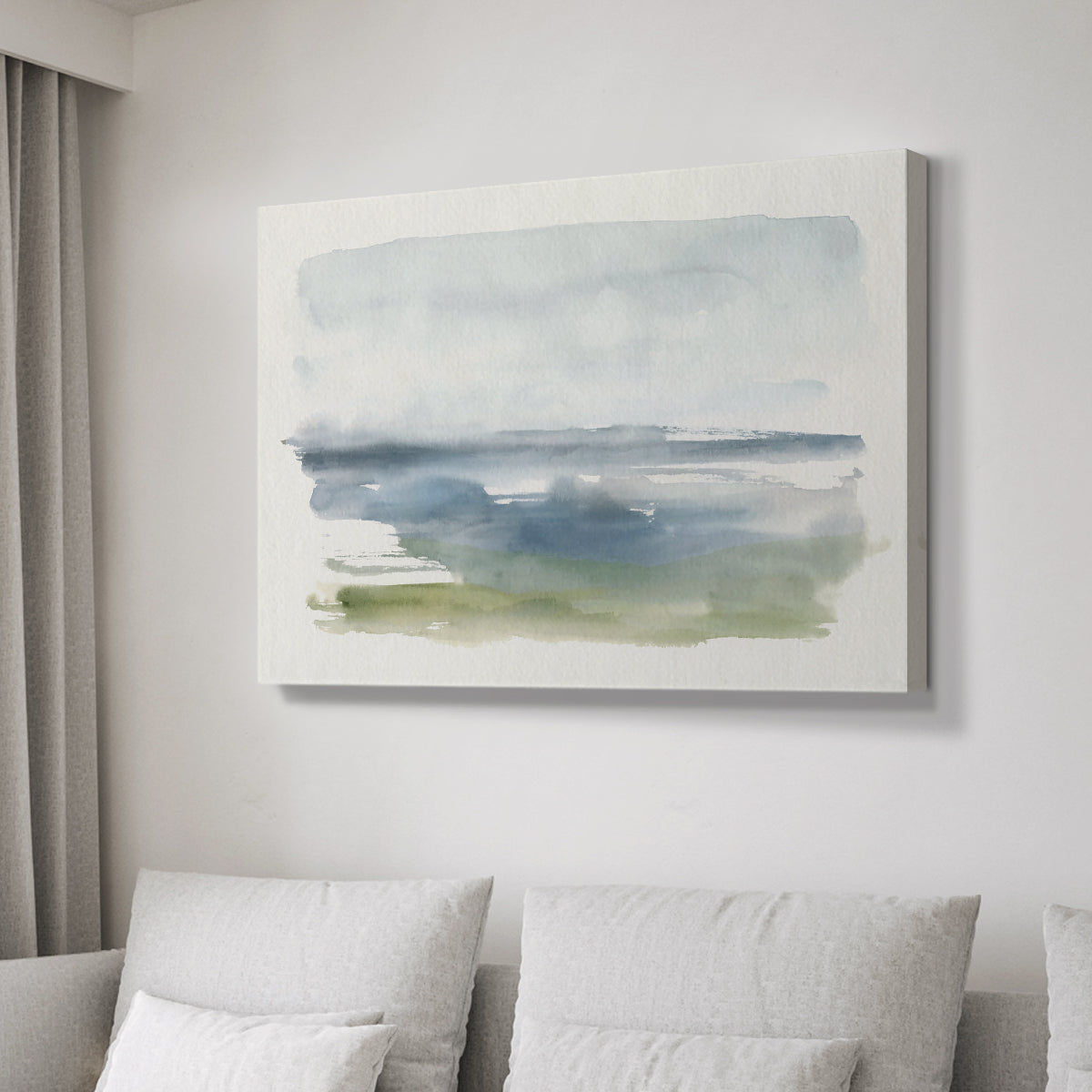 Coastline Splash IV - Canvas Art Print