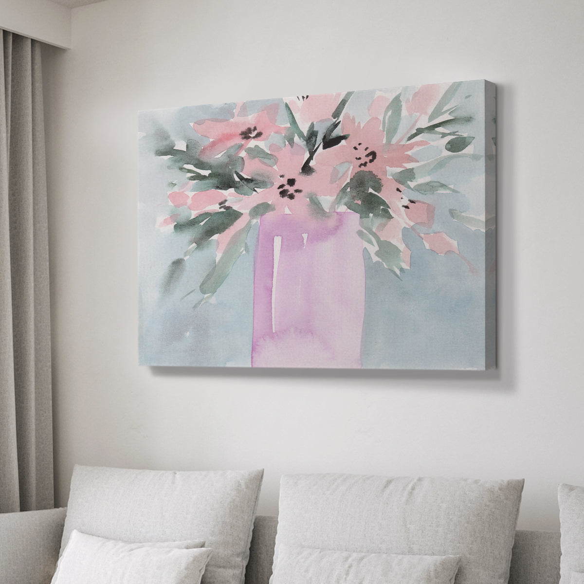 Broken Flowers I - Canvas Art Print