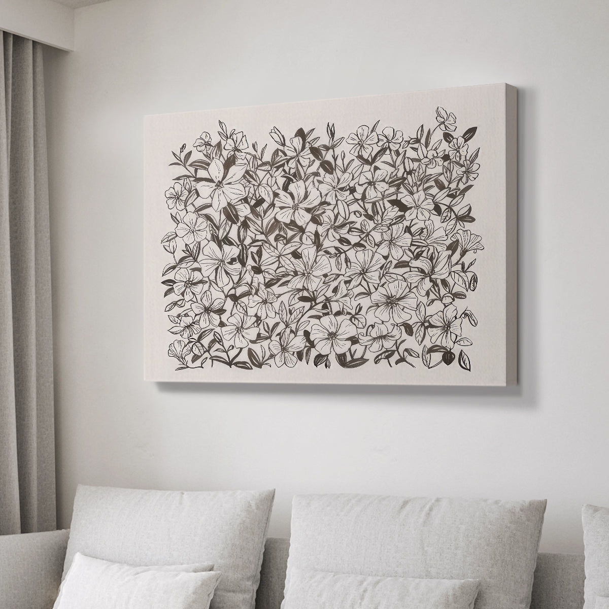 Periwinkle Daze III - Canvas Art Print