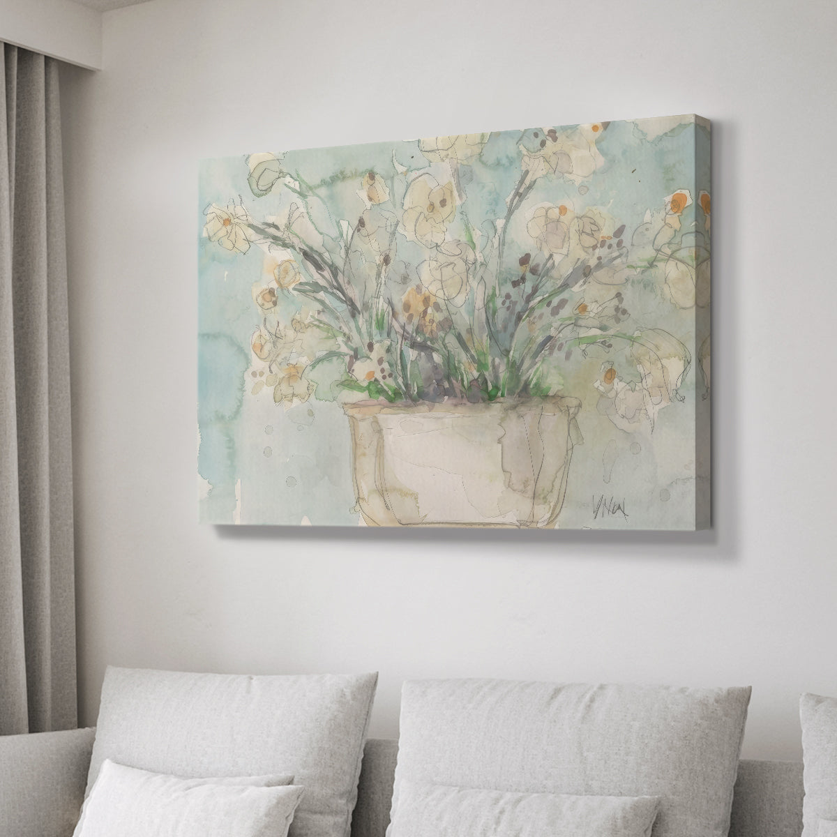 Tabletop Display I - Canvas Art Print