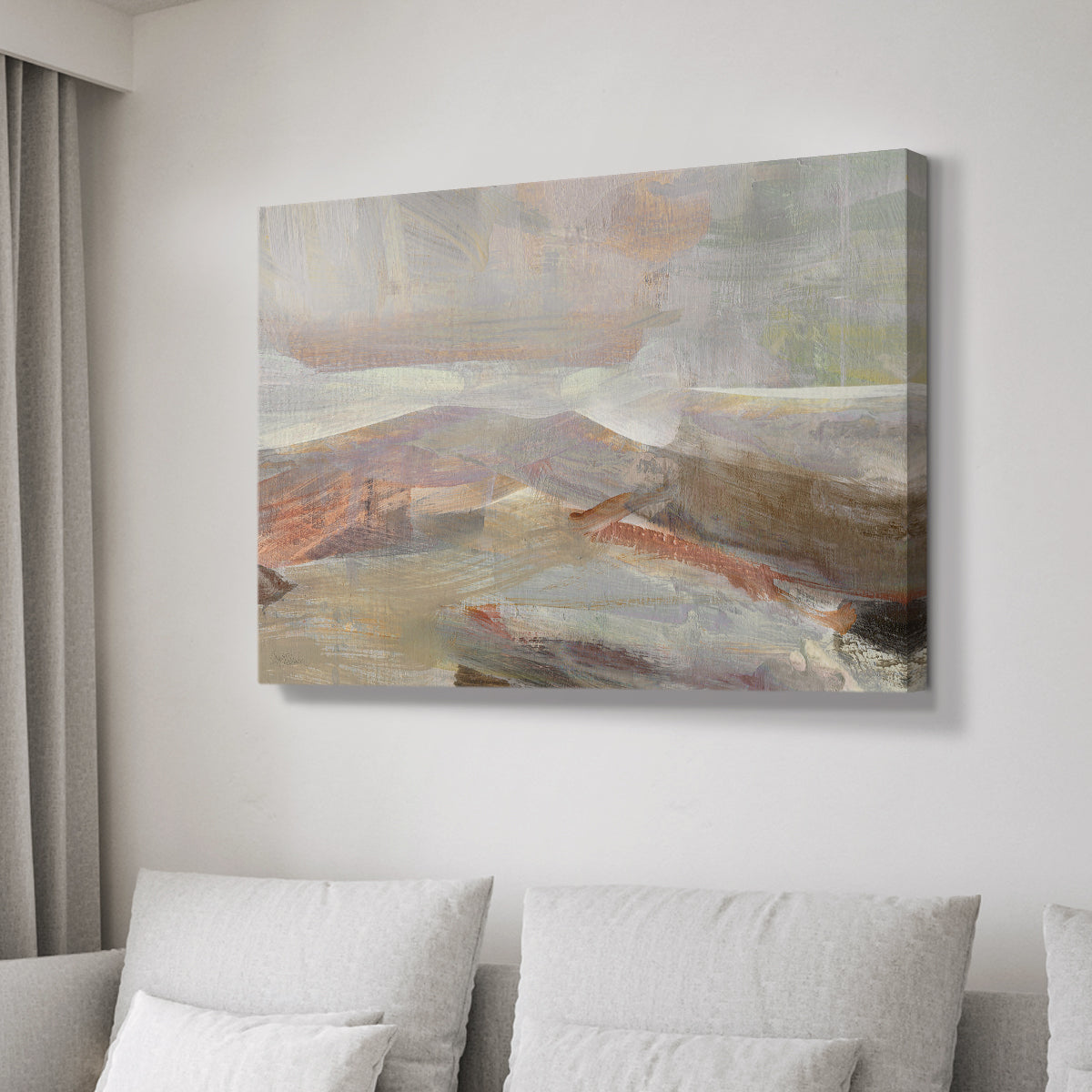 Distant Canyon - Canvas Art Print