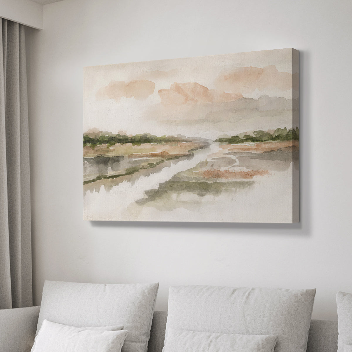Moody Sunset - Canvas Art Print