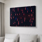 Crimson Constellation - Canvas Art Print