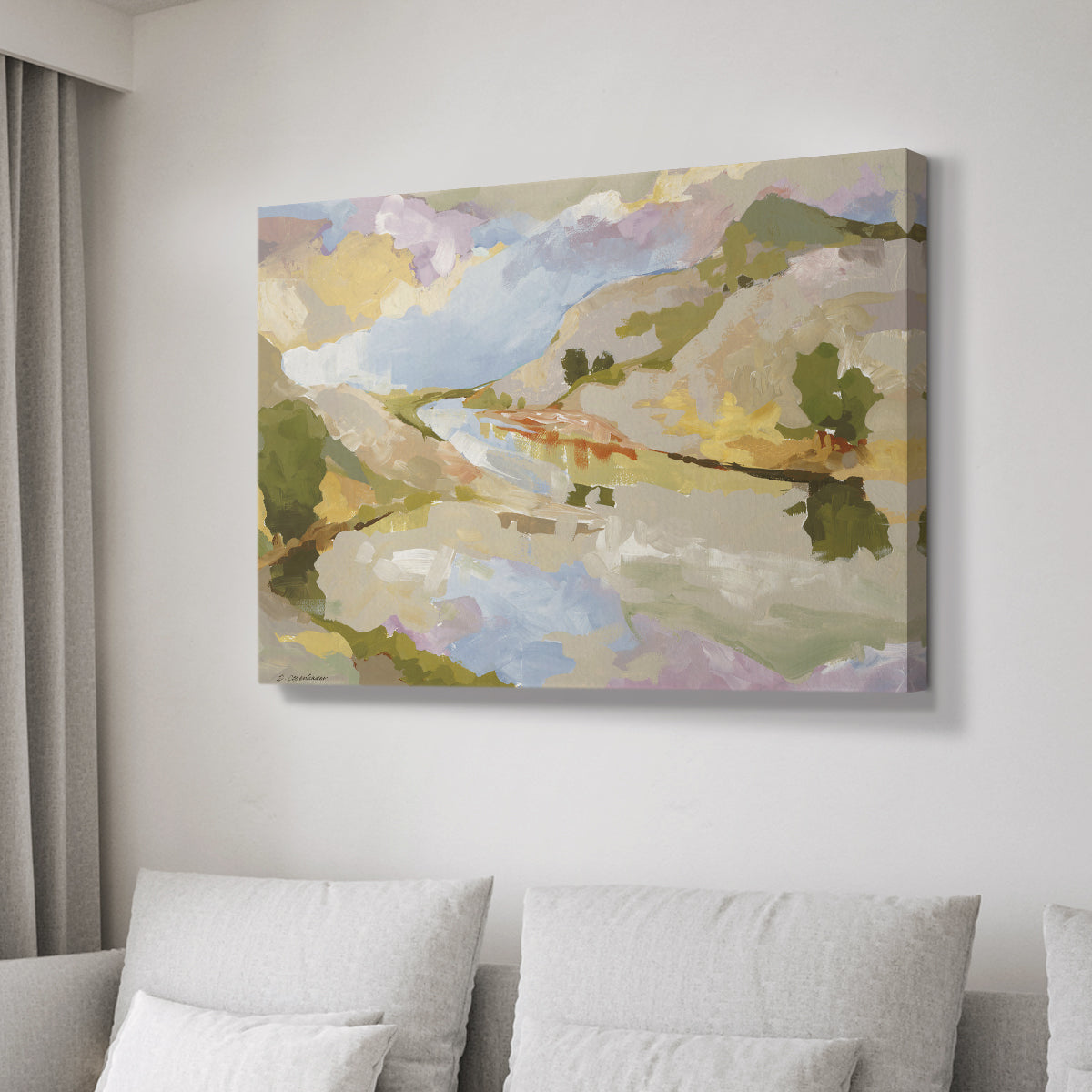 Uplands II - Canvas Art Print