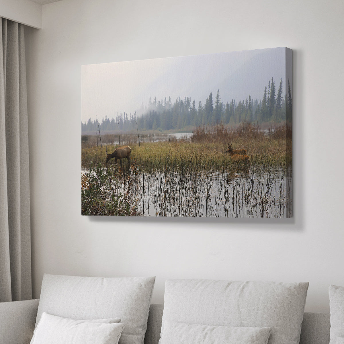 Out with the Twins - Canvas Art Print