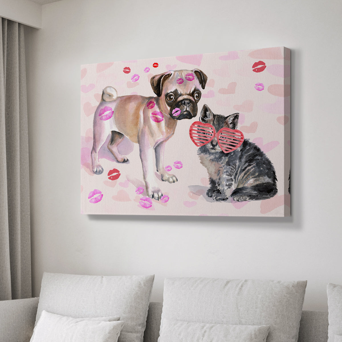 Cute Couture Collection A - Canvas Art Print