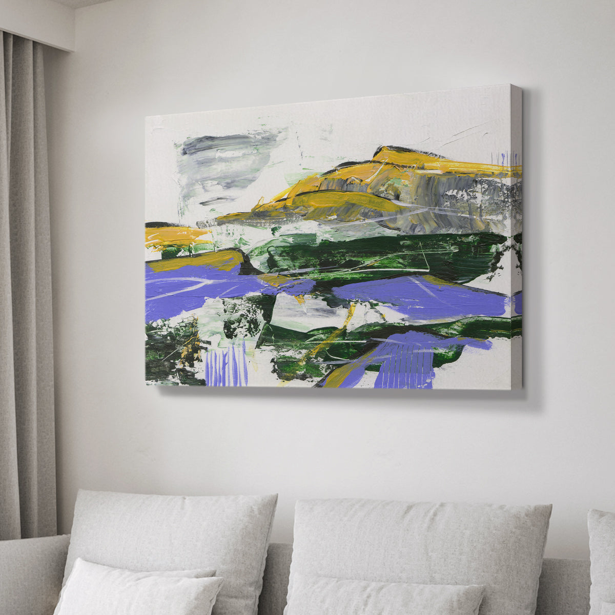 Silent Mountain VI - Canvas Art Print