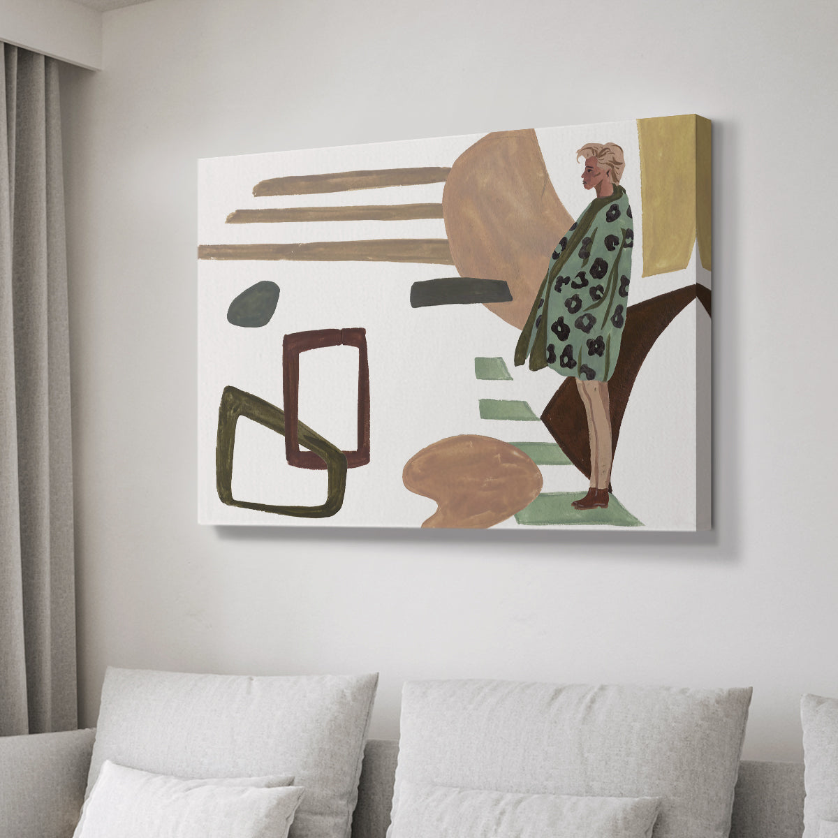 Vintage Vibes V - Canvas Art Print
