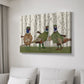 Pheasant Shooting Party Group 2 - Canvas Art Print
