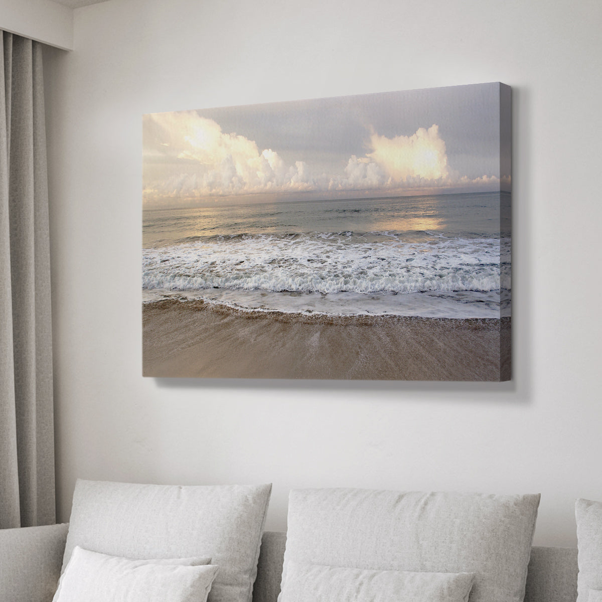 Ebbing Wave - Canvas Art Print