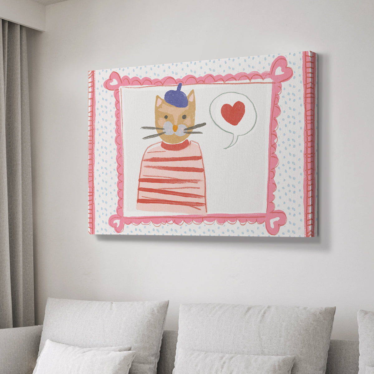 Cameo Characters Collection A - Canvas Art Print
