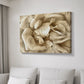 Neutral Wall Flower II - Canvas Art Print