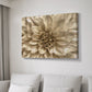 Neutral Wall Flower I - Canvas Art Print
