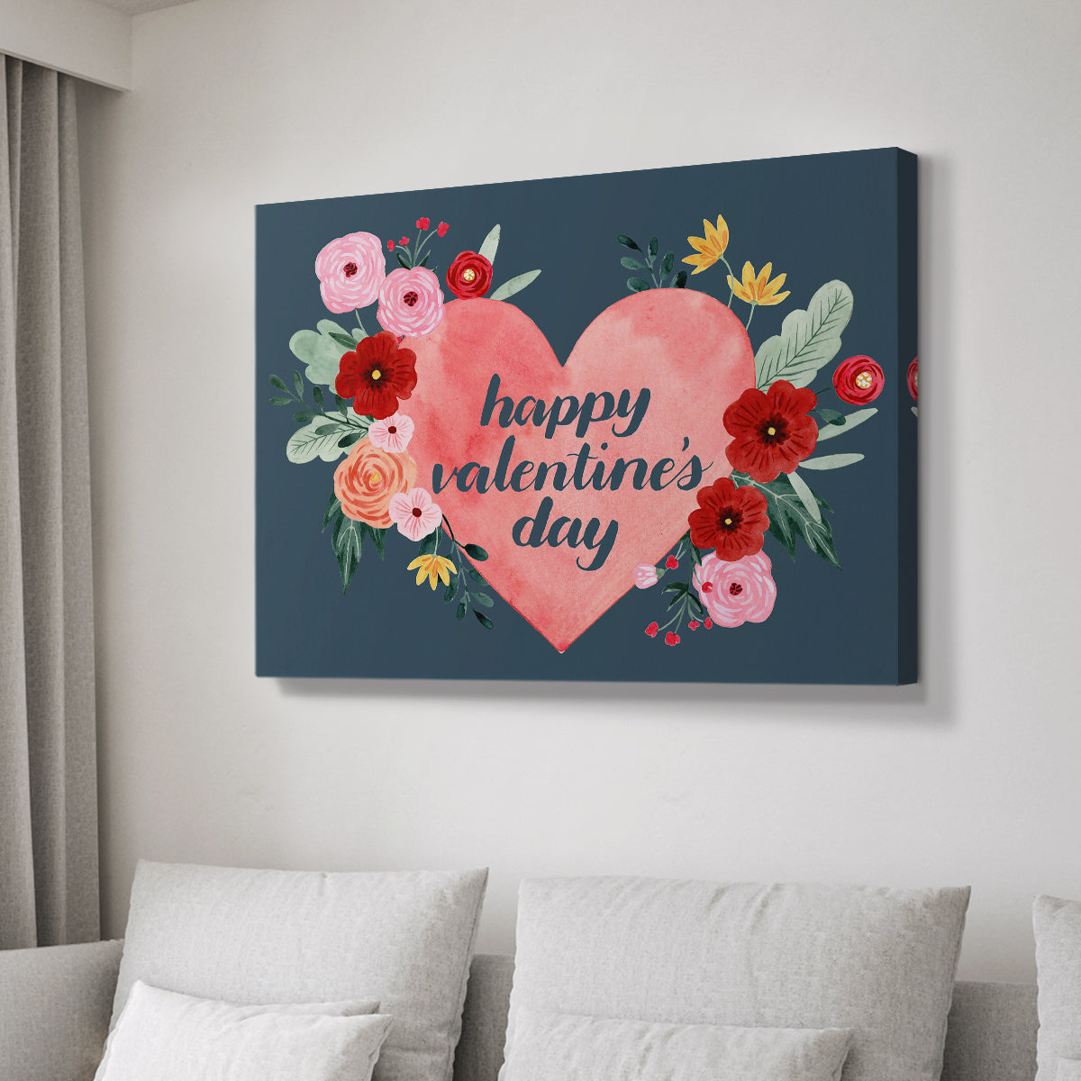 Sweet Hearts Collection A - Canvas Art Print