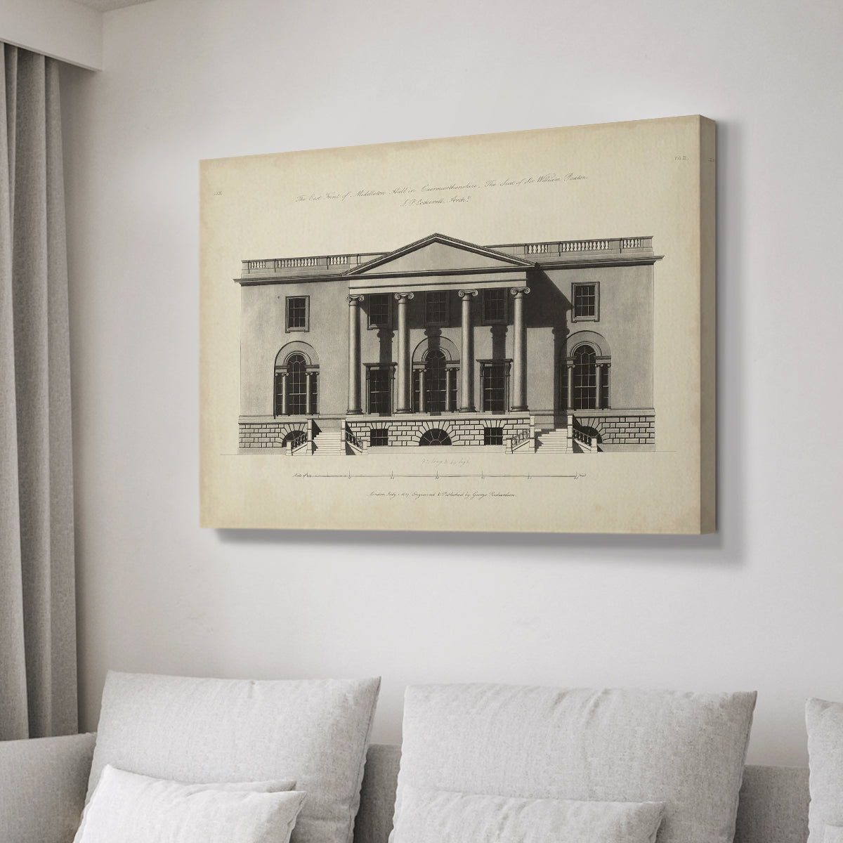 Richardson Architecture I - Canvas Art Print