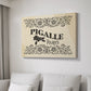 Antique French Label III - Canvas Art Print