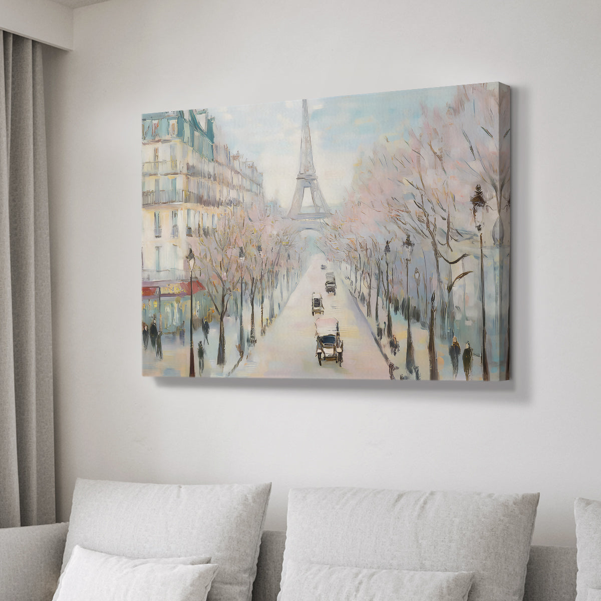 Paris Impression XXXVI - Canvas Art Print
