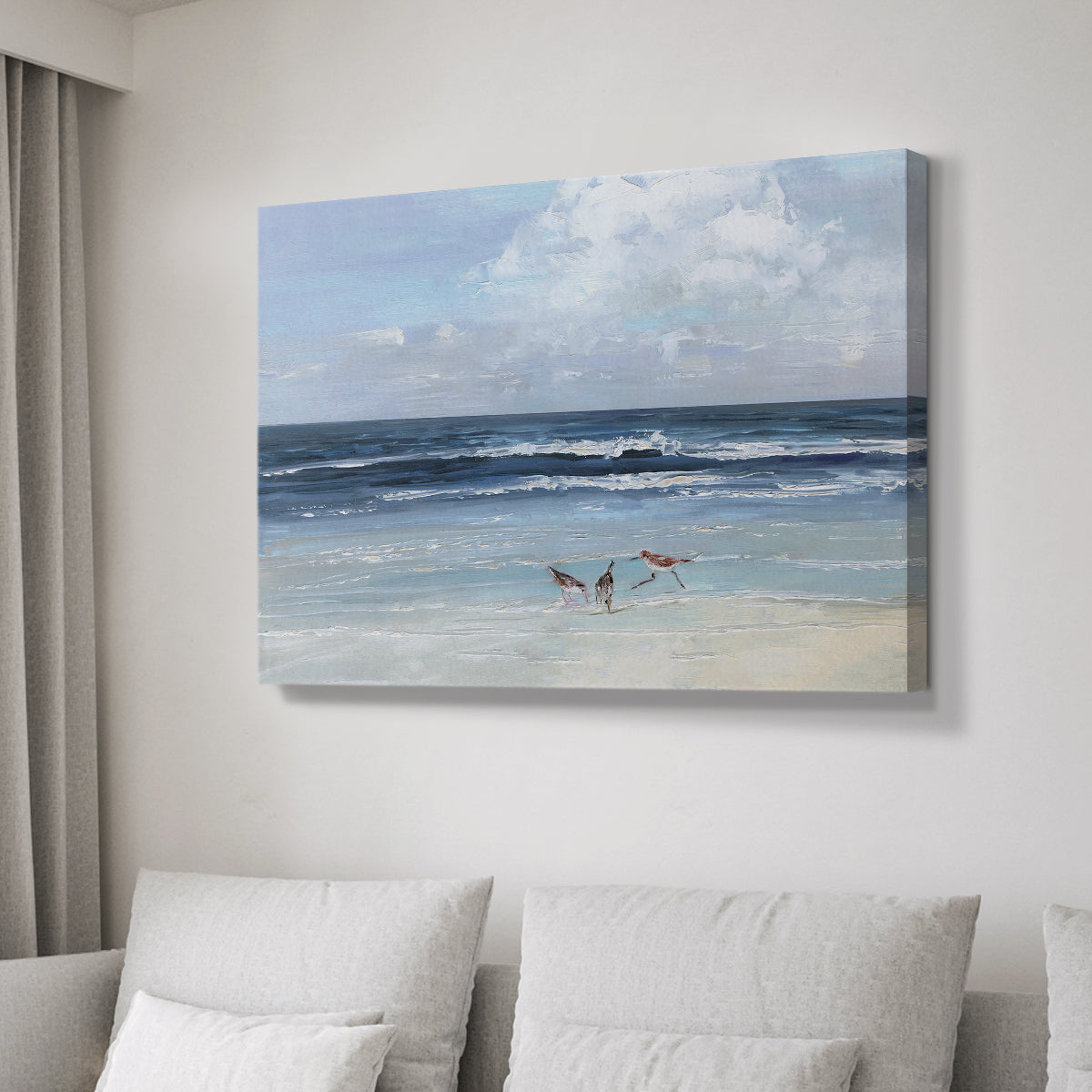 Beach Trio - Canvas Art Print