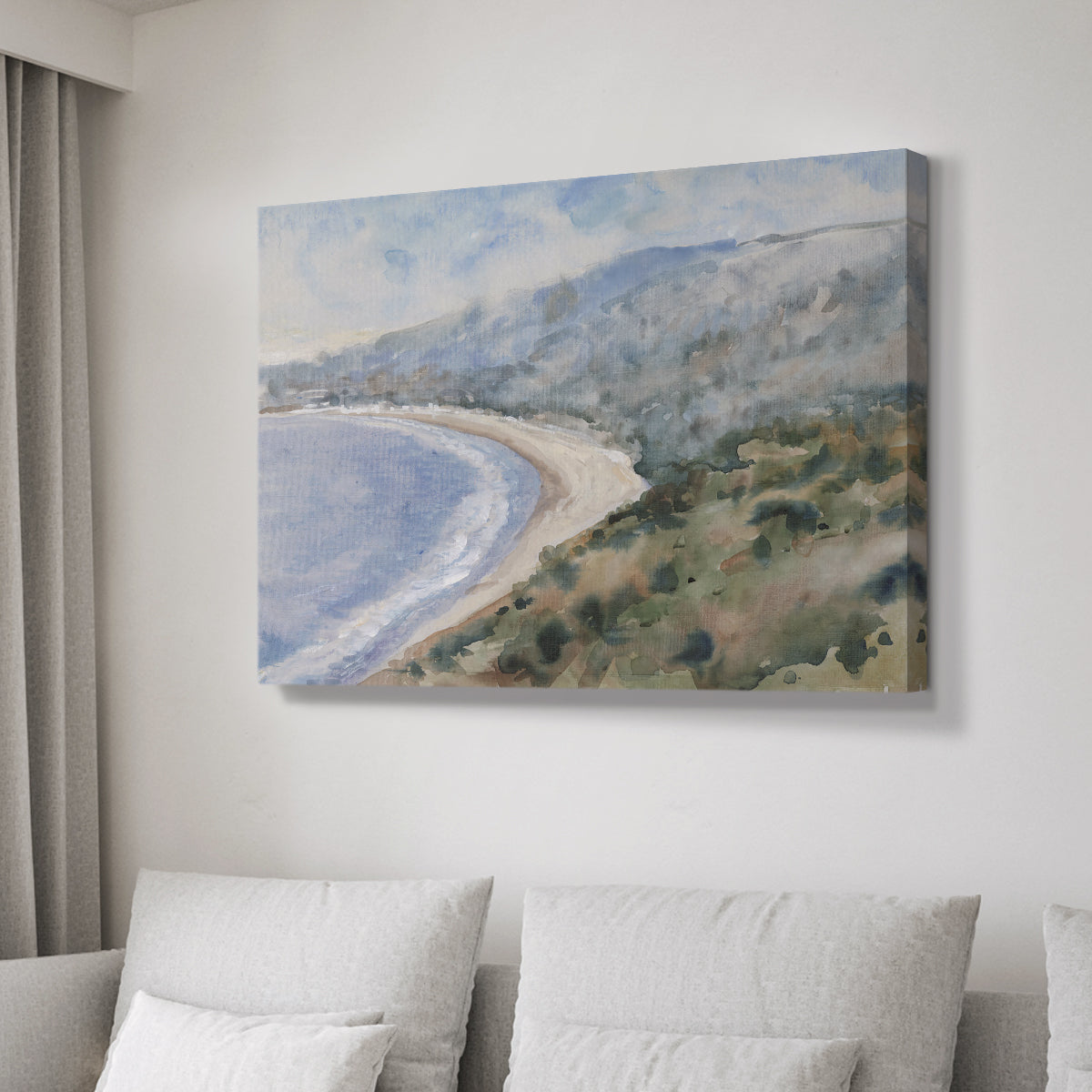 Coastal Mist I - Canvas Art Print