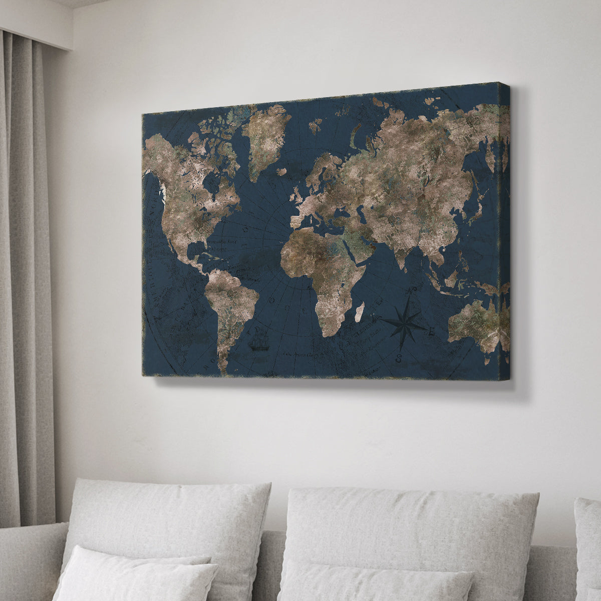 Navy Atlas - Canvas Art Print