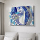 Blue Flow - Canvas Art Print