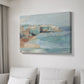 Turquoise Cliff Wall I - Canvas Art Print