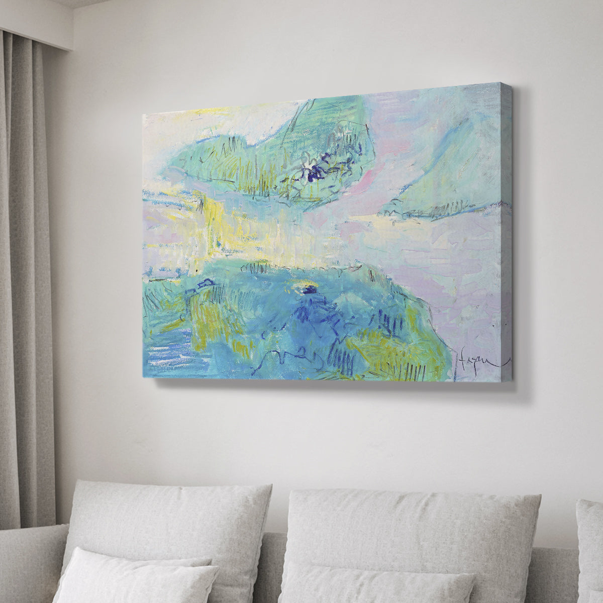 Smooth Sailing in the Heartland - Canvas Art Print
